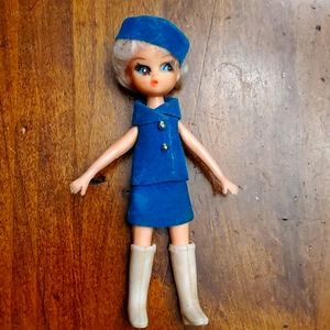 Dolly Darlings Clone Air France Stewardess Mascot Doll